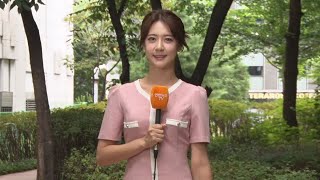 [날씨] 정체전선 북상, 충청 이남 '비'…중북부 찜통더위 / 연합뉴스TV (YonhapnewsTV)