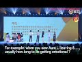 eng sub deng lun talked about his crying scenes