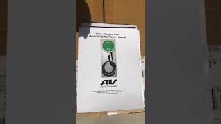 AeroVironment EVSE unboxing and Install Part 1