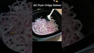 Crispy Air Fryer Onions For Biryani | Birista Recipe #shorts #airfryerrecipes #birista