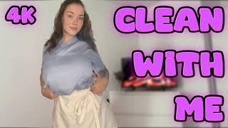 [4K] My Transparent Cleaning Routine | See-through | Clean with me