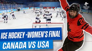 Canada vs USA - Women's Ice Hockey Gold Medal Match | Full Replay | #Beijing2022