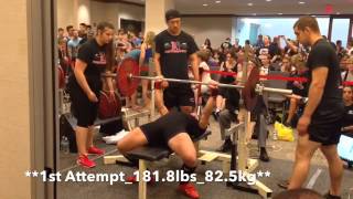 Alexis Sweeney 881 lbs. (400 kg) @ 147.7 (66.73 kg) USAPL NJ States