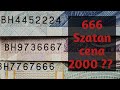 Banknot szatan numery 666 cena 2000zł ??? czy 3 te same cyfry powodują ze banknot jest więcej warty?