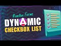 Build a dynamic checkbox form in Angular with reactive forms!