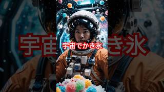 宇宙でかき氷を作ると、意外な結果に！#shorts  #宇宙 #雑学