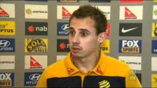 New Socceroos coach begins official duties