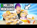 LANKYBOX 5 MILLION SUBSCRIBERS DONUTS & CHICKEN MUKBANG ASMR Q&A VIDEO! (THANK YOU VIDEO!!)