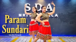 Param Sundari Dance | Mimi | Kriti Sanon | Sadiq Akhtar Choreography | A.R. Rehman | Shreya G