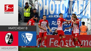 SC Freiburg - VfL Bochum 2-1 | Highlights | Matchday 8 – Bundesliga 2023/24