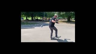 Mike from Pkew gettin Skroovy wit it at Christie Pits Park in Toronto #skroove #skate #skateboarding