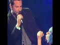 Bradley Cooper singing Shallow at Lady Gaga’s Enigma concert
