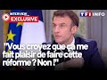 Retraites : l'interview exclusive d'Emmanuel Macron sur TF1 - REPLAY