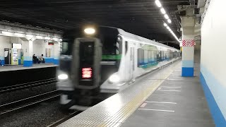 【JR東日本】E257系5500番台ホリデー快速鎌倉号　武蔵野線東浦和駅通過