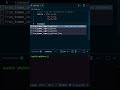 Python find TRANSPOSE of a matrix in 58 seconds!⚡️ #shorts