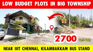 ‼️Low budget plots Vandalur to Kelambakkam Road in Chennai | Low price Land near Kilambakkam bustand