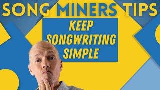 Keep Songwriting SIMPLE | American Songbook Form #shorts