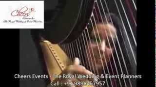 International Harp Player Instrumental Artist Harpist Solo Bollywood Music India Mumbai Delhi Goa