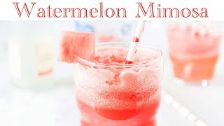 Refreshing Watermelon Mimosa