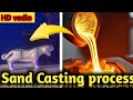 Experiment # 2- Sand Casting process - Life hacks - Aluminum casting process - DIY projects-cake-art