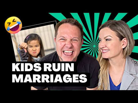 Does marriage get better after kids?