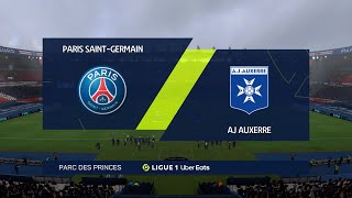 PSG vs AJ Auxerre (13/11/2022) Ligue 1 FIFA 23