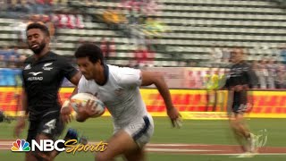 HSBC World Rugby Sevens: New Zealand dominates the United States in Los Angeles | NBC Sports