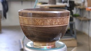 Layered Bowl  by Sam Angelo~Wyomingwoodturner