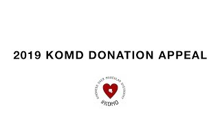 2019 KOMD Donation Appeal