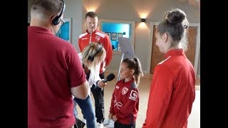 MORECAMBE LADIES FC on Radio Lancashire at The Midland Hotel