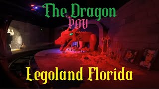 The Dragon POV Legoland Florida Front & Back row Copyright Free