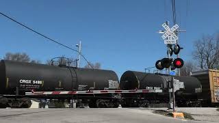 CSX 3018 East in Geneva, OH 4/12/23