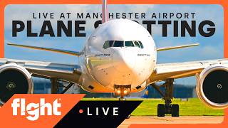 Early heavy departure rush & Saturday arrivals! 🧡 Manchester Airport LIVE