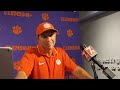 Dabo Swinney has no answer to why Klubnik kept the ball on the final play