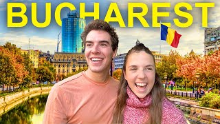 First Time in ROMANIA! 🇷🇴 (not what we expected) - Bucharest Vlog