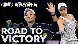 Best of Ash Barty's incredible Australian Open campaign | Wide World of Sports