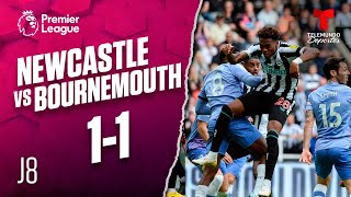 Highlights & Goals: Newcastle vs. Bournemouth 1-1 | Premier League | Telemundo Deportes