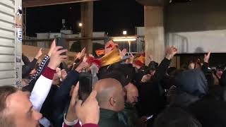 QUESTA SERA PARTO SUBITO Settore Ospiti Roma a fine partita Atalanta-Roma 2023.