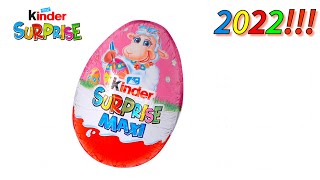 5 Kinder Surprise MAXI Easter eggs! Easter eggs- 2022 collection!