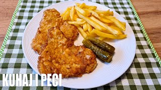 KAKO POHOVATI ŠNICLU DA BUDE SOČNA I MEKANA ✔ | Fried Steak