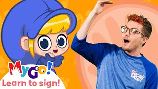 Learn Sign Language with Morphle! | Mila is Grown Up |  MyGo! | ASL for Kids