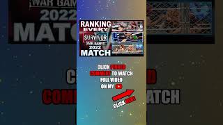 Why The Men's WarGames Match Was GREAT Storytelling | WWE Survivor Series WarGames Matches Ranked