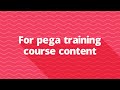 pega training course content online cost pegagang