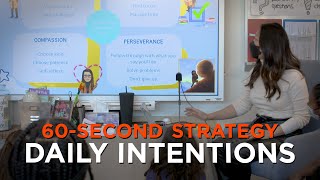 60-Second Strategy: Daily Intentions