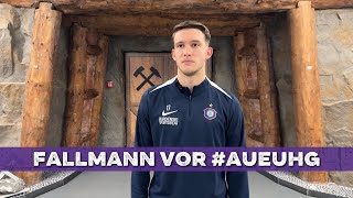 Pascal Fallmann vor dem Heimspiel gegen Unterhaching