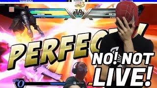 I GOT PERFECTED IN MY OWN STREAM... (UMVC3 - FT10 - ONEHEROES VS LEANDRINHO)