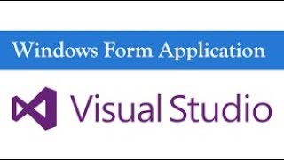 Windows form - Part 1- Creating first application in visual studio 2015