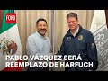 Pablo Vázquez sustituye a Omar García Harfuch en SSC-CDMX - Las Noticias