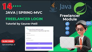 #14: Spring MVC project login freelancer Java tutorial