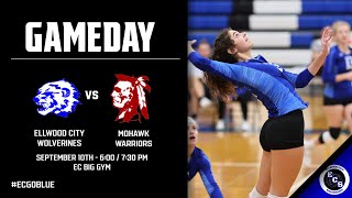 ECS: Girls Volleyball Match 6 - Ellwood City vs. Mohawk [09/10/24 - 6:00 PM]